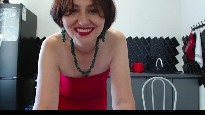 ANGELA_LADY: Dance.站着自慰和美丽的成品手指