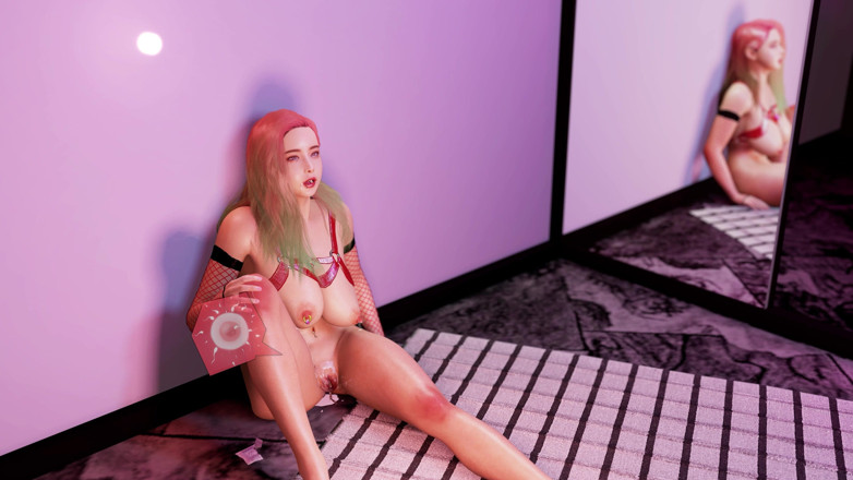 Why fuck so hard: 3D BBW MILF coreean stripper înșelând cu pulă mare și neagră
