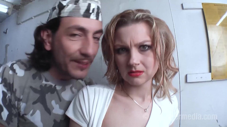 Sextermedia by Pete: Blonde Teengirl Meets Hardcore Fucker