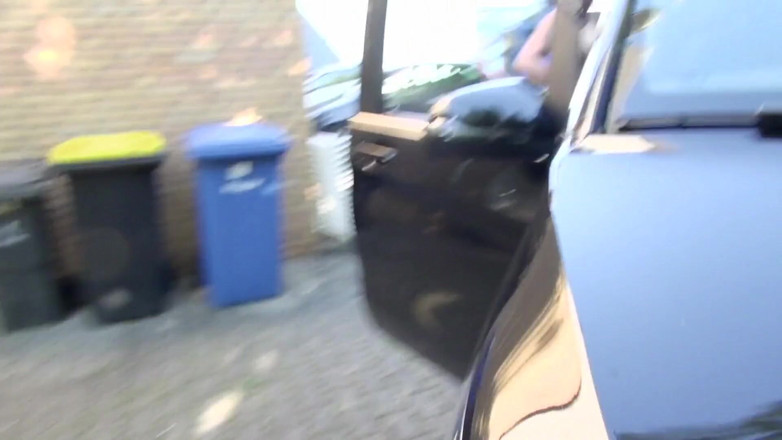 MMV Hardcore XXX: Sex in a car for the colored hair inked big...