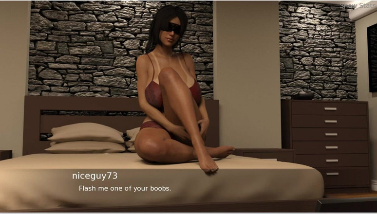 XXX Games Bunk: Project Hotwife - Gameplay - Roleplay - Taboo - Wife Expose Herself in Front...