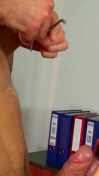 Blonde Secretary Bent Over Desk for Intense Office Pounding