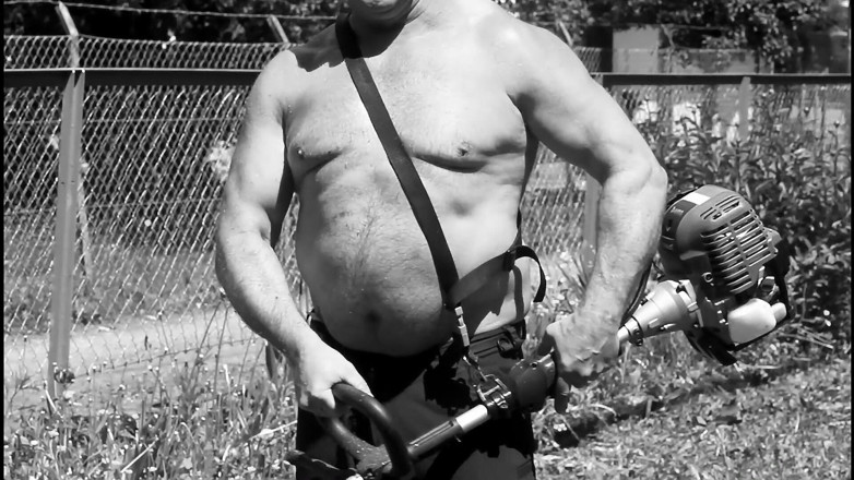 Gaybear1966: Big belly gay bear step daddy hunk muscle bear working...