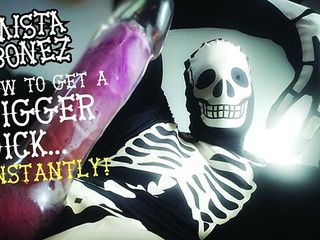 Mista Bonez GAY: Mista Bonez는 더 큰 괴물 자지를 즉시 얻는 방법을 보여줍니다!