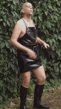 The Horny Rubber Gardener Free Tease