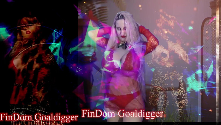 FinDom Goaldigger: Любовна залежність, слиз змішана з російською мовою