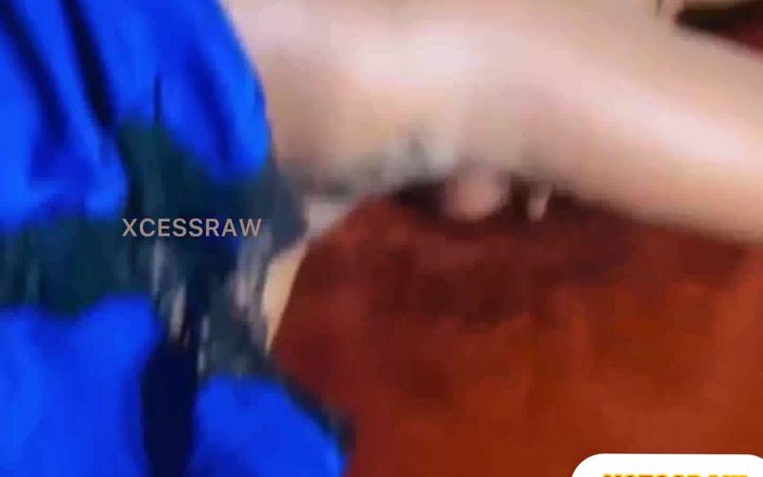 Excessraw: Doceniam moją dziewczynę na sobie niebieską seksowną bieliznę