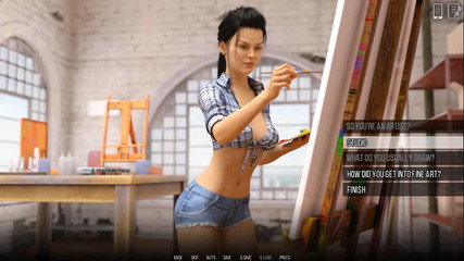 Dirty GamesXxX: Univerzita problémů: sexy holka z uměleckého studia ep 20