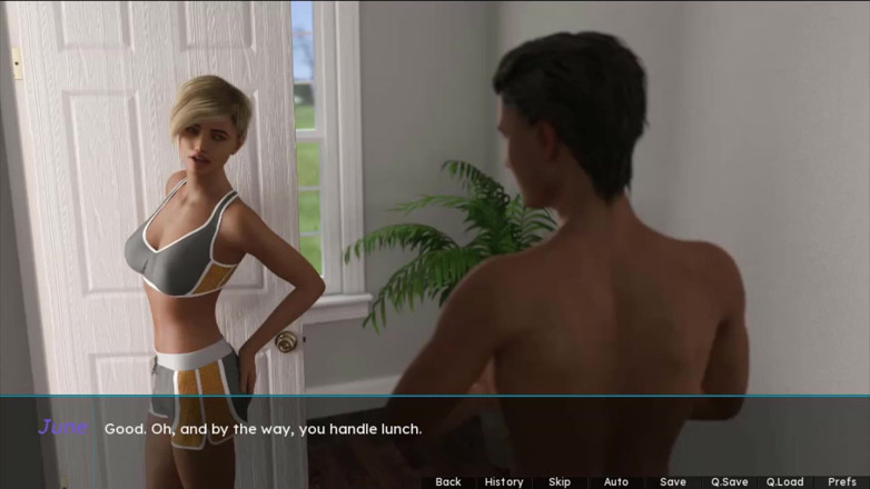 Visual Novels: Letni zapach część 7 (trasa przyrodniej siostry)