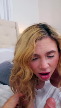 Blonde Beauty Taylor Sis Receives Facial After Getting Dicked