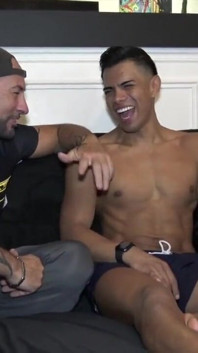The sexy matino Lex Vargas used ra by Tommy straight boy