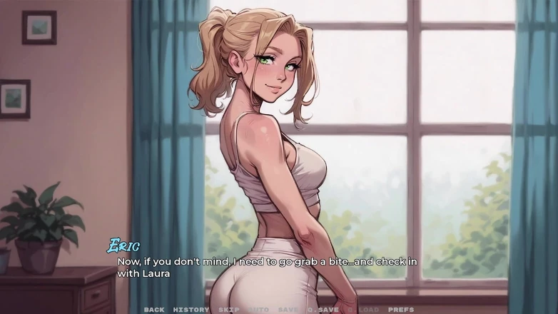 AVNTeller: 私の新しいガールフレンド #2 - 赤毛の義理の妹が新しい水着を見せます。大きなお尻と巨乳が見えます