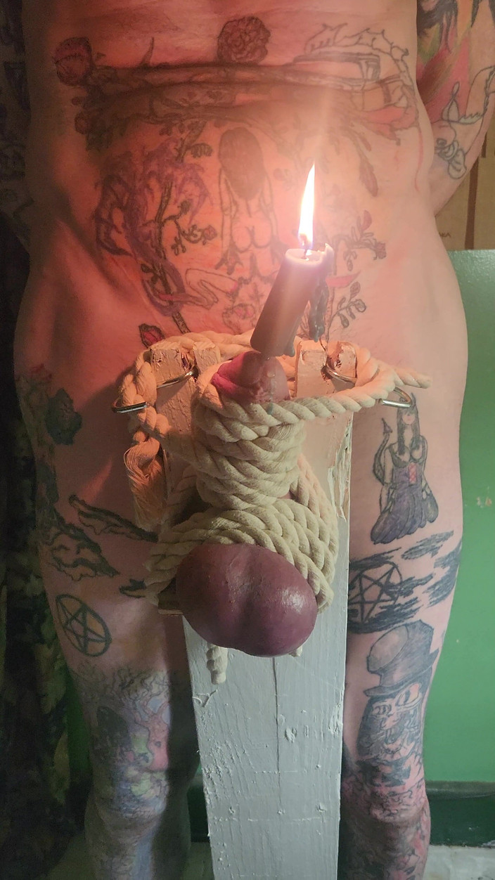 Goode Girl: 촛불 빛 Pt2에 의해 공을 채찍질하는 구드 소녀