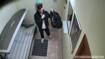 Czech Gay Solarium: Çek gay solarium 37 buff guy'ın solaryum sergisi