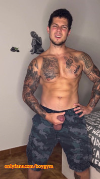My Big Military Cock Cums with No Touch and Talking Dirty