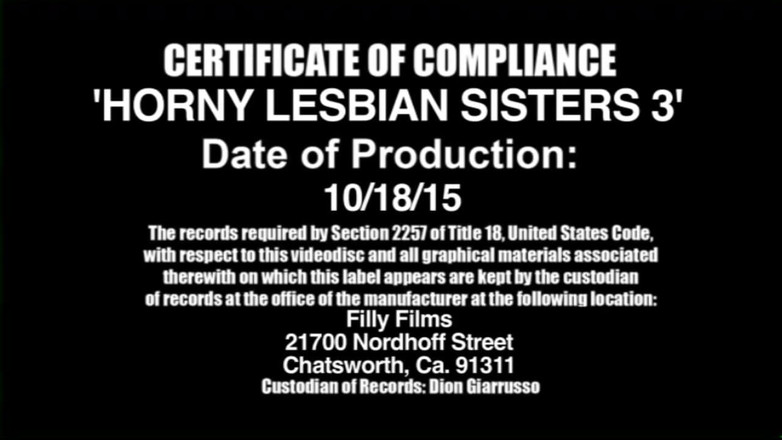 Hot Lesbians X: Horney lesbické nevlastní sestry - film