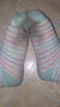 Fuzzy sockenfüße