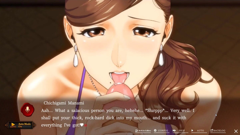 NSFWOtaku: Hentai Game - Màn trình diễn đút sâu vào cổ họng chuyên...