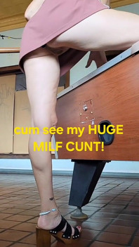 Öffentliche MILF Feuchte Muschi