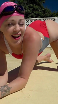 Swimsuit JOI Wank While I Sunbathe and Edge You Hard