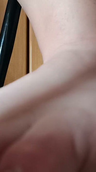 Under the Table POV White Slippers & Dining Feet Cam