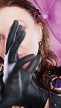 Asmr: Černé nitrilové rukavice Horké zvuky od Arya Grander - Sfw Video
