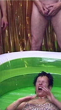 Piss & Cum Gangbang with MILF Kim From Germany