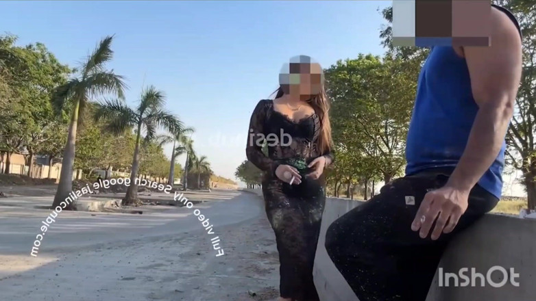 Asmita and sohom: Hermoso sexo indio con un chico delevery en la carretera