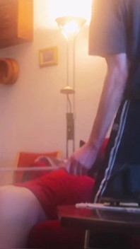 Amateurboy Is Caned on Feet and Ass