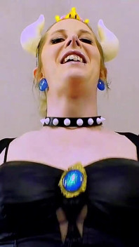 Fucking Bowsette in Her Castle - POV Sex