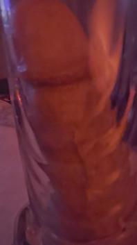 Buzz Plays with 12.in Cock Pump