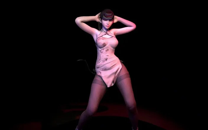 PixelAftDark: Stellar Blade Eve Hip Hop Dance in Dress - Full
