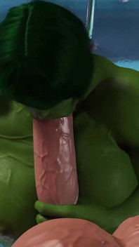 Pantat bahenol hulk dientot habis-habisan sama kontol raksasa sampai lubangnya menganga lebar