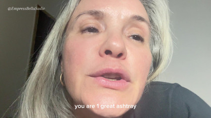 Empress Bella Sadic: Imperatrizbellasadica benutzt dich als menschlichen aschenbecher