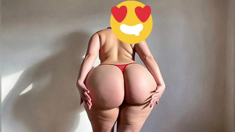 Xprohibidox1: Donna con culo grosso in bambola mostra il suo culo...