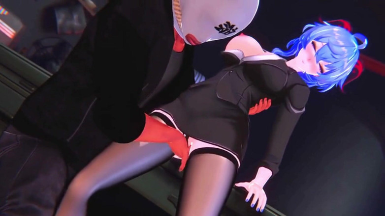 NSFWOtaku: Genshin impact - ganyu gece geç saatlerde ofis zevki - 3 boyutlu hentai...