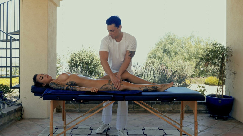 Erotic Planet Studio: Massage Turns Into Wild Outdoor Sex