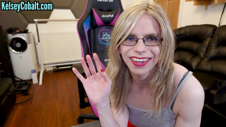 KelseyCobalt: Sperma schieten in een panty