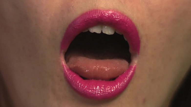 Evangelines Fetish: Ruj roz și instrucțiuni de masturbare