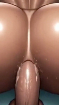 Hentai. Mój pierwszy klient pieprzył moją dupę naprawdę mocno. Kompilacja latynosów animacji