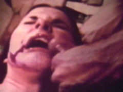 Vintage megastore: Roztomilá mladá dívka bondage sex ve vintage filmu