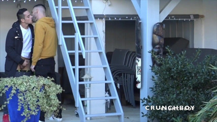 Interracial Bareback Channel: A sexy young Latino twink fucked outdoor by Jimy Fix