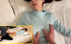 Pervert Stepdad Made an Intimate Massage to His Stepdaughter to Help Her Relax From the Housework