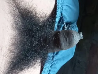 Horny Indian Teen Boy's Phimosis Dick Getting Small to Hard Until Cum