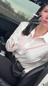 4 Cigarettes Deep Smoke & Spit Seduction POV