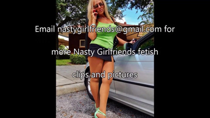 Nasty Girlfriends: Coup de cigarette au travail à la gare