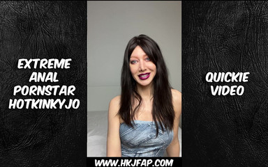 Hotkinkyjo: HKJFANS Amateur Style Films: 2023.04.24 色情明星Hotkinkyjo Faphouse - 四月23 quieckies