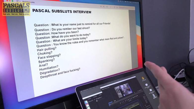 Pascals Subsluts: Valentina Bianco 3: Self-interviewing Slut