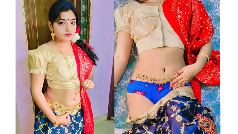 Horney_Ankita: 인도 마을 아름다운 이복 누이 이웃 힌디어 오디오와 섹스