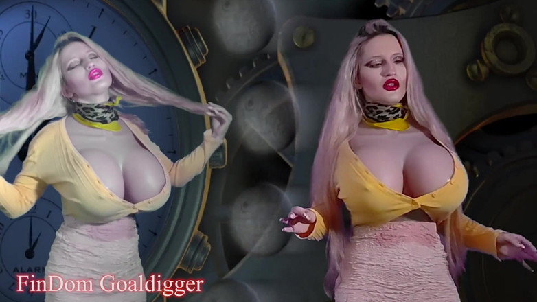 FinDom Goaldigger: Transformación de maniquí